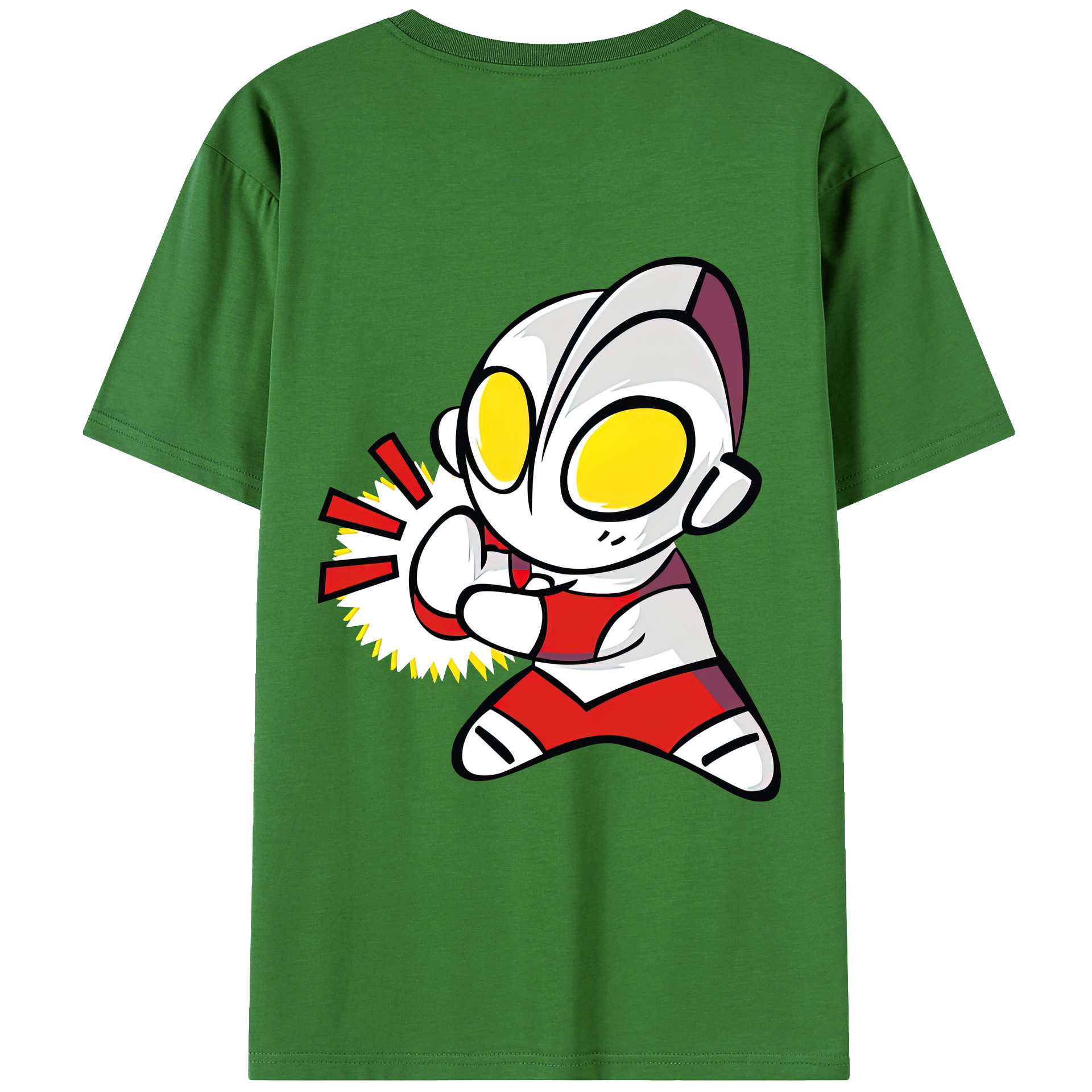 （画像用） ウルトラマン Ultraman レディース半袖Tシャツ(バックプリント)